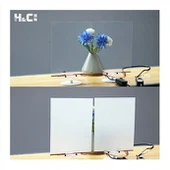 LCD Zaj duab xis nrog Self-adhesive thov rau ntawm lub iav tawm